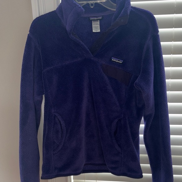 Patagonia Deep Purple Fleece Jacket - Picture 3 of 4